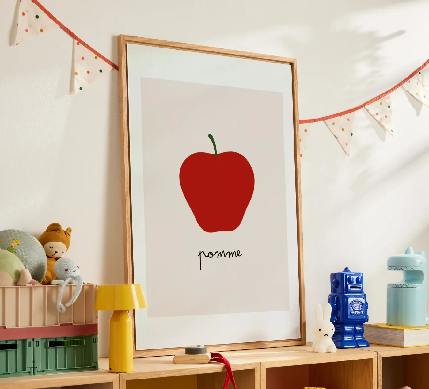 Pomme plexiglas de Mottos by Sinan Saydik