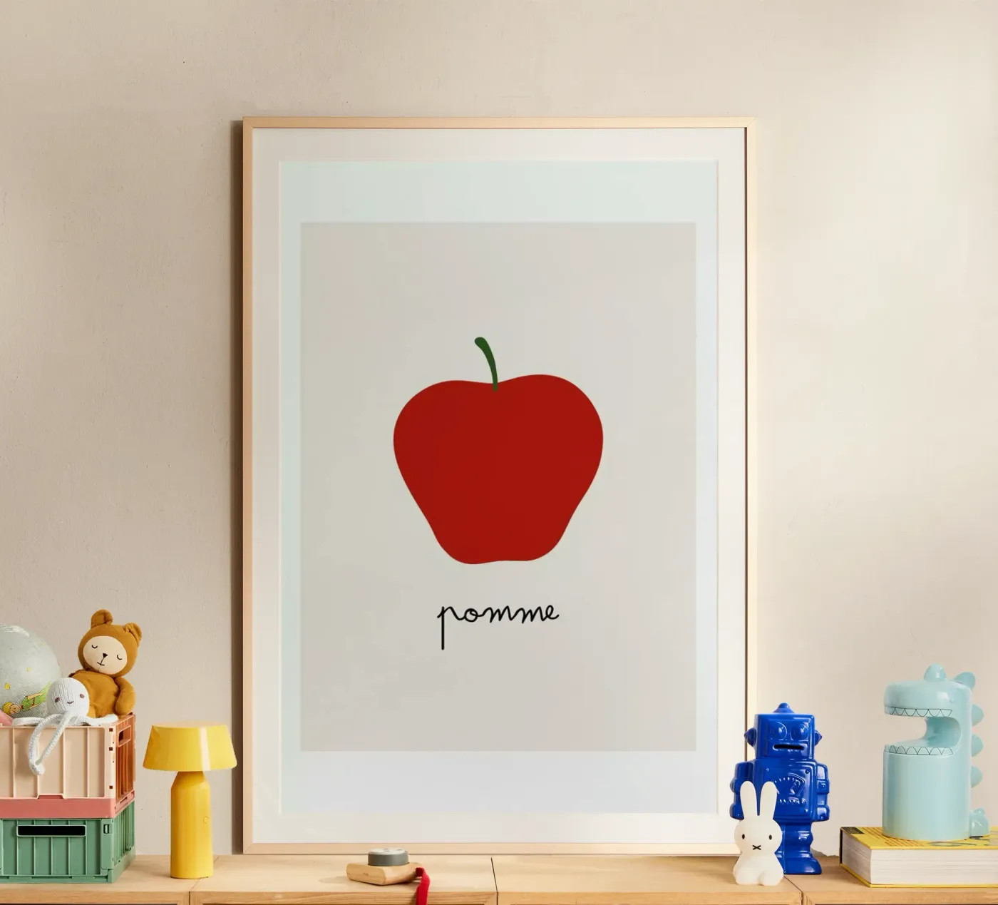 Pomme poster da Mottos by Sinan Saydik