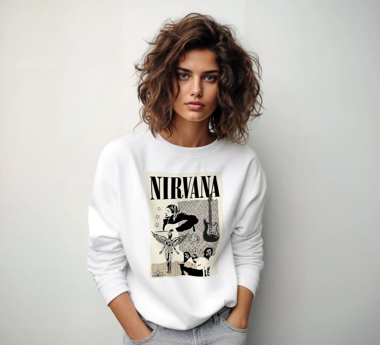 Nirvana felpa da Mark shop