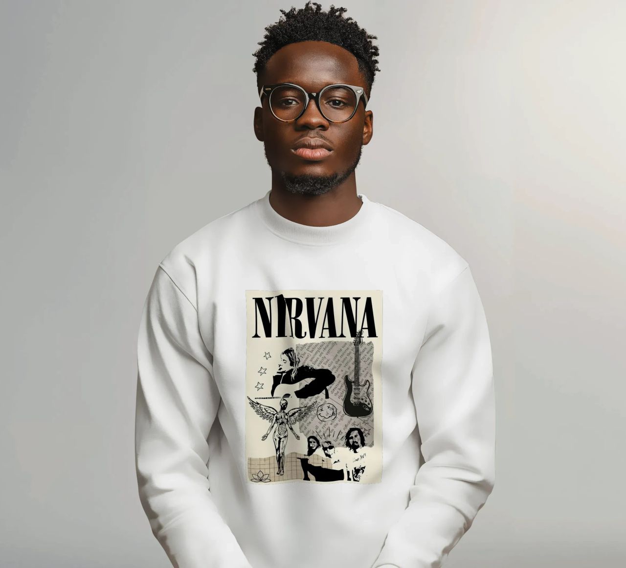 Nirvana felpa da Mark shop