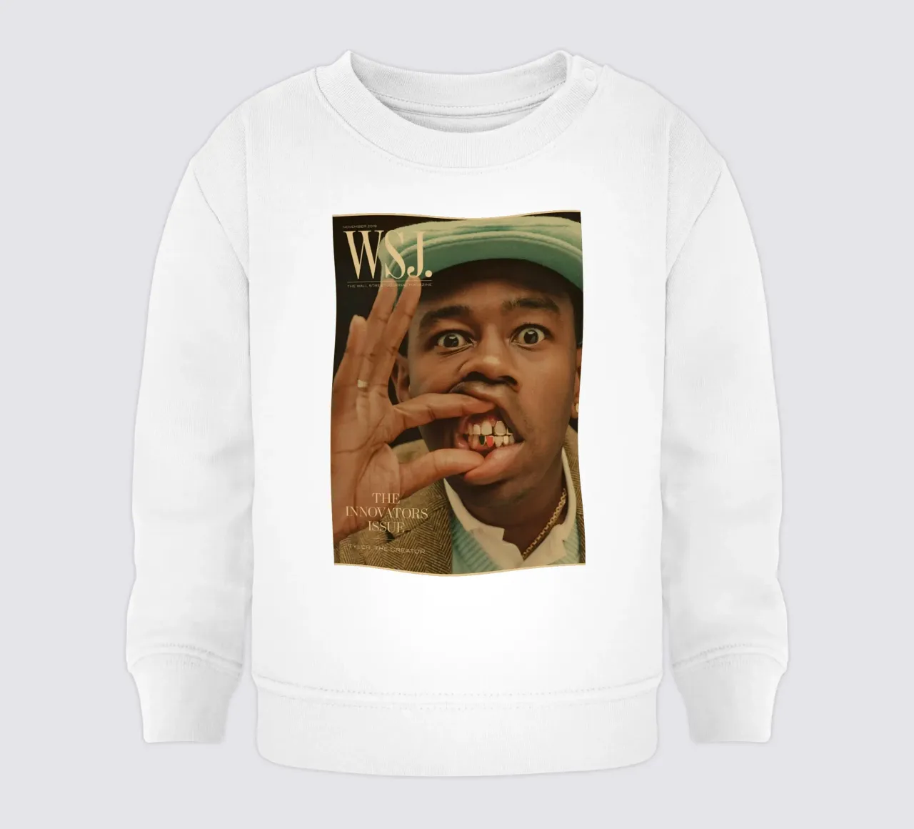 The Innovators Issue Tyler The Creator Magazine sudadera de bebé de edanfargol