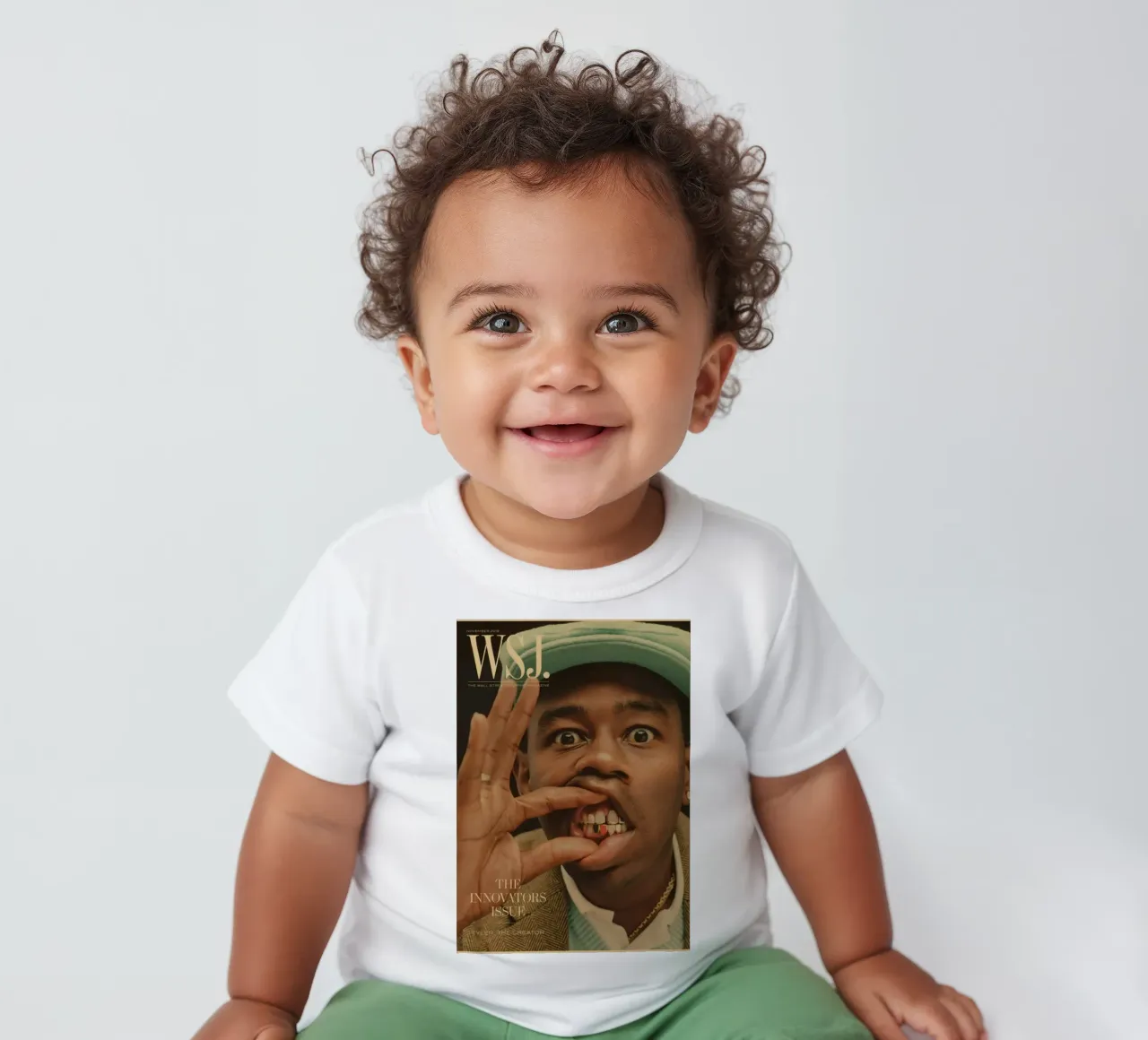 The Innovators Issue Tyler The Creator Magazine maglietta neonato da edanfargol