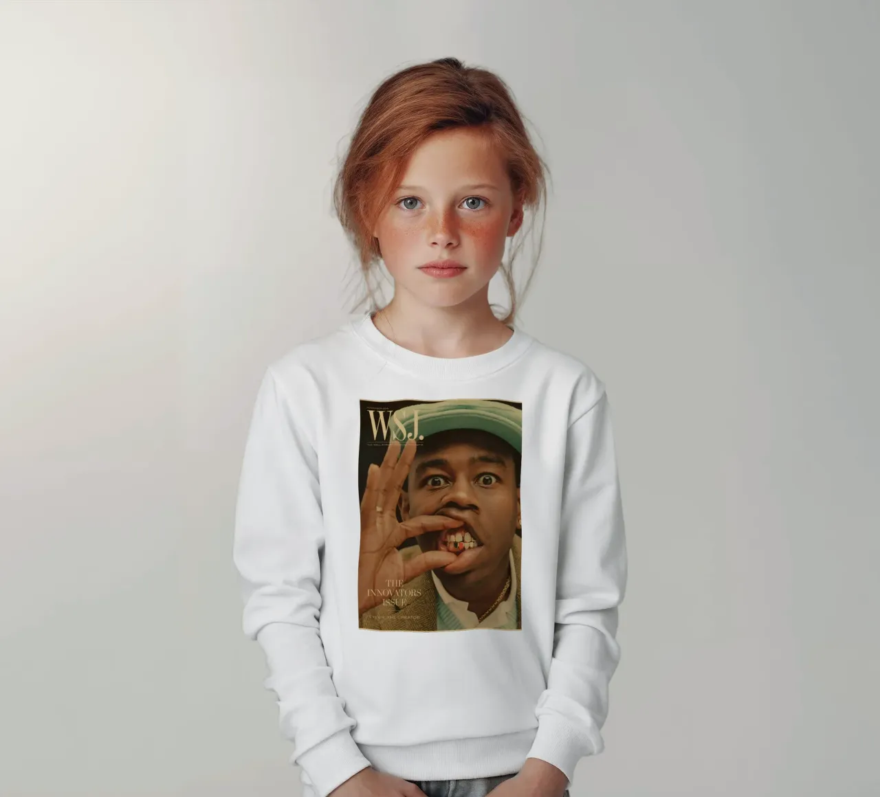 The Innovators Issue Tyler The Creator Magazine felpa bambino da edanfargol