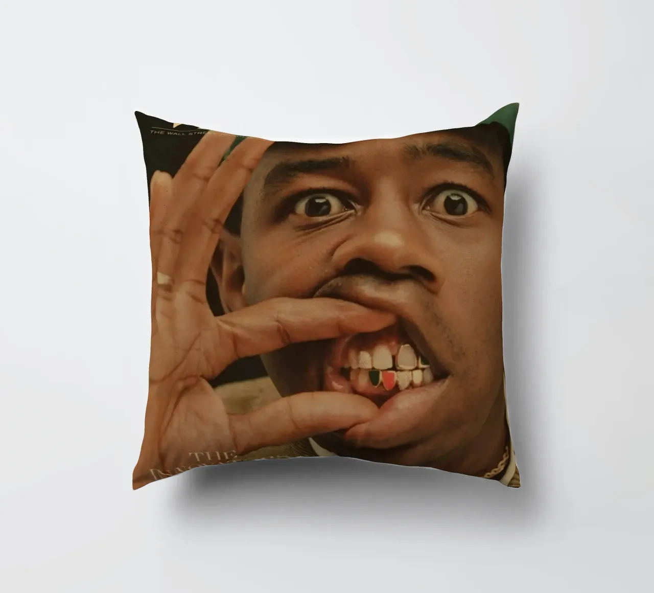 The Innovators Issue Tyler The Creator Magazine cuscino da edanfargol