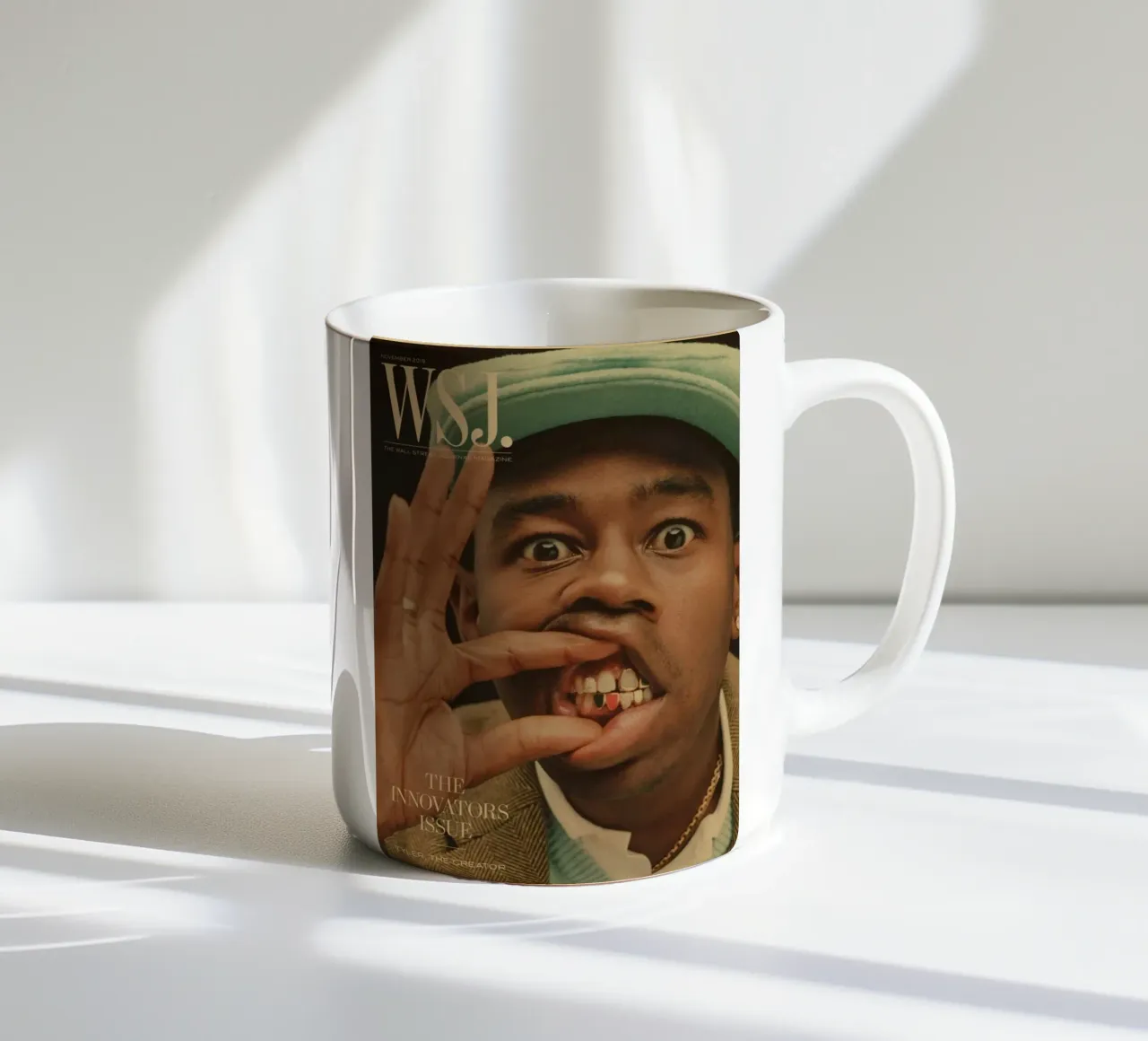 The Innovators Issue Tyler The Creator Magazine Keramik Tasse von edanfargol