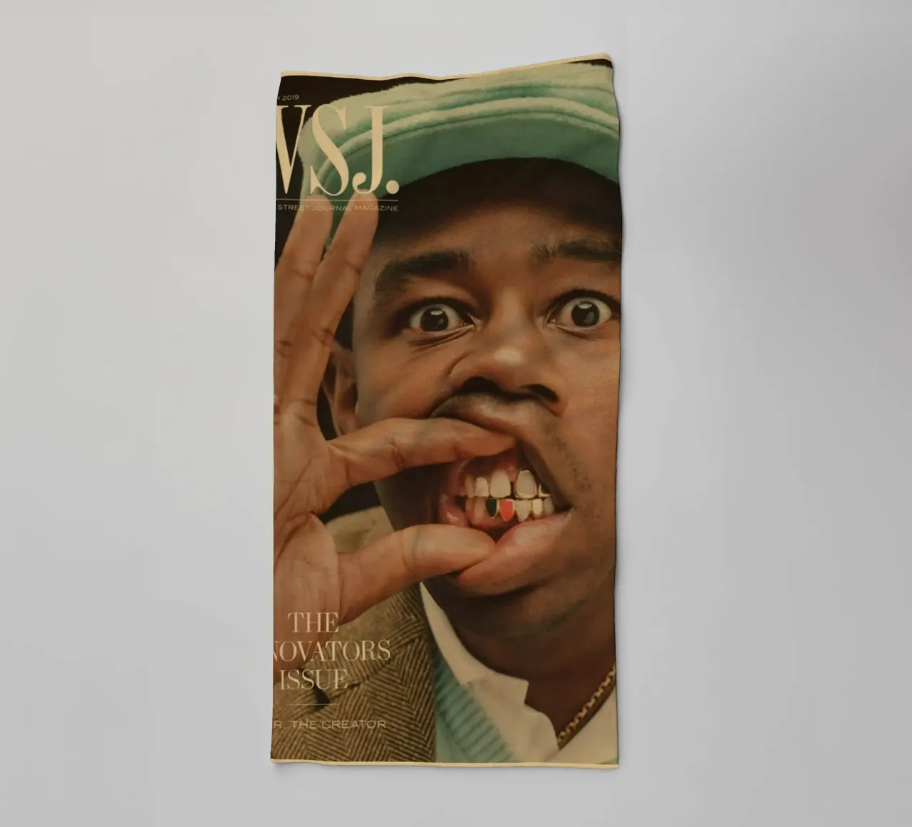 The Innovators Issue Tyler The Creator Magazine asciugamano da bagno da edanfargol