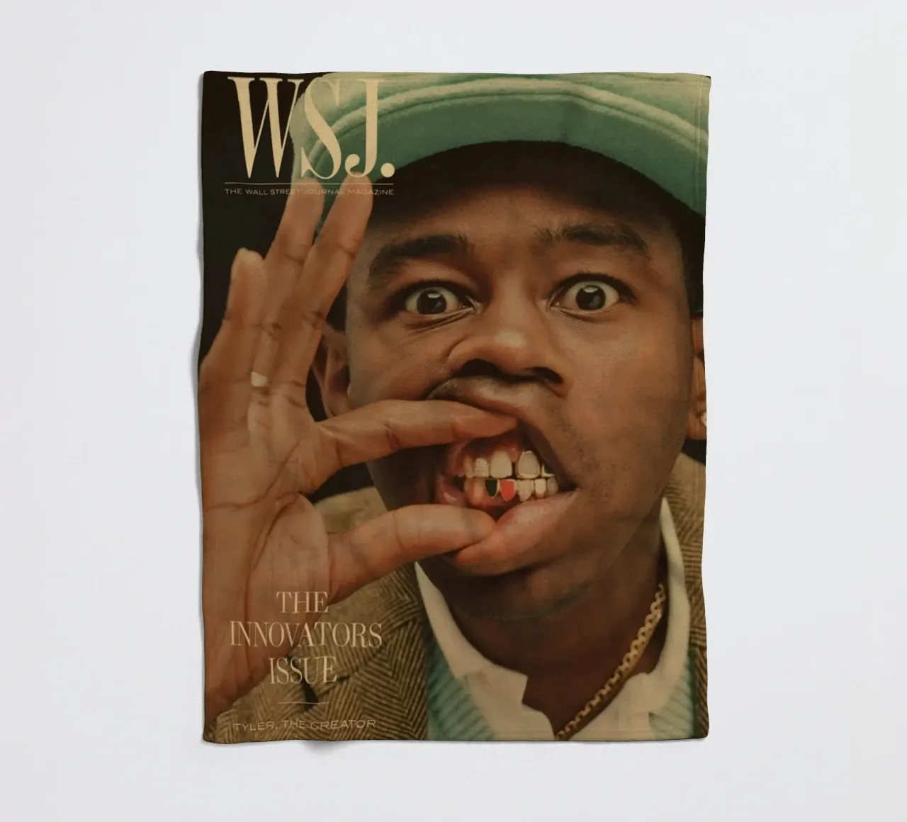 The Innovators Issue Tyler The Creator Magazine coperta in pile da edanfargol