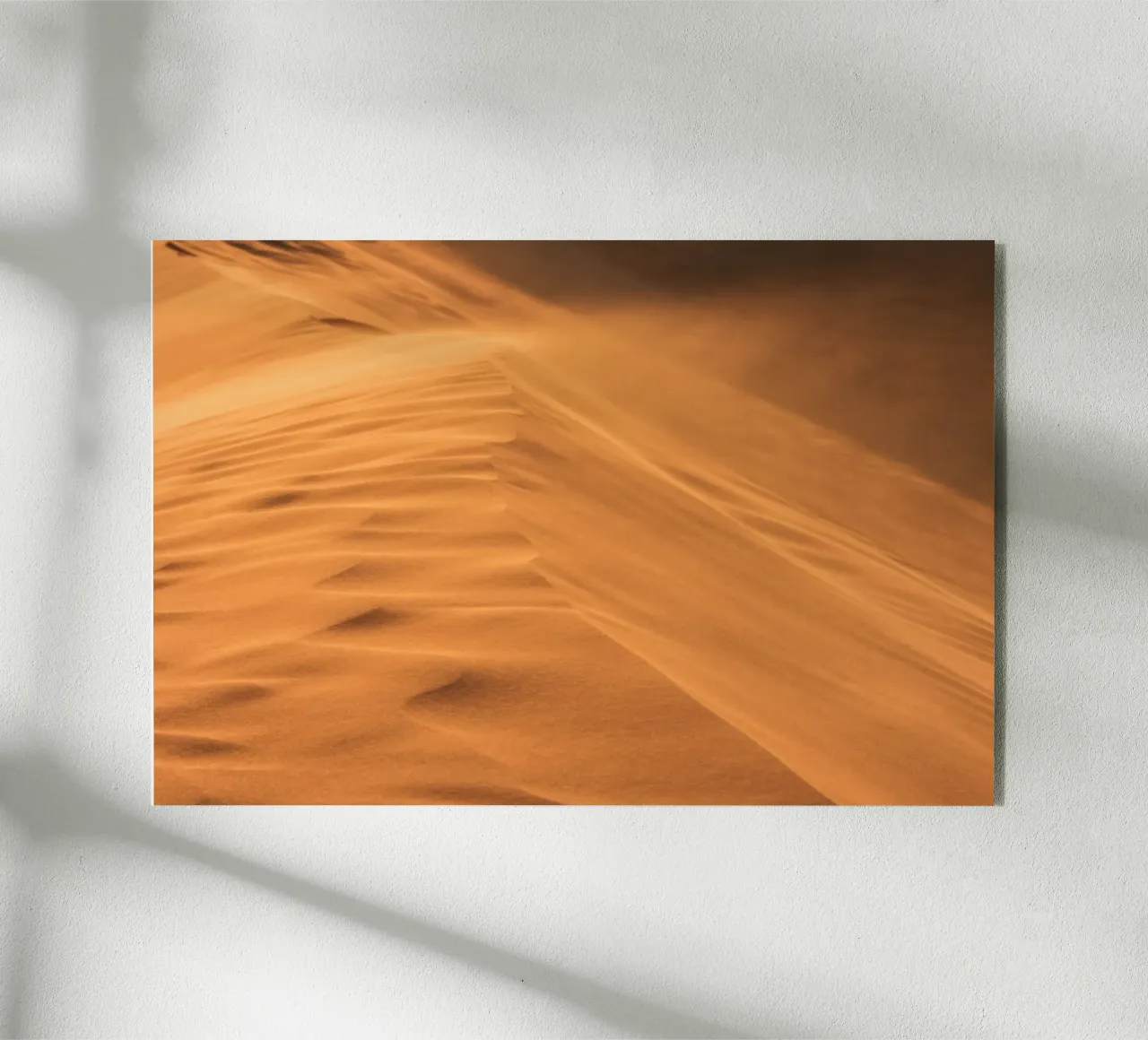 Sunset in the desert plexiglass da photolovers