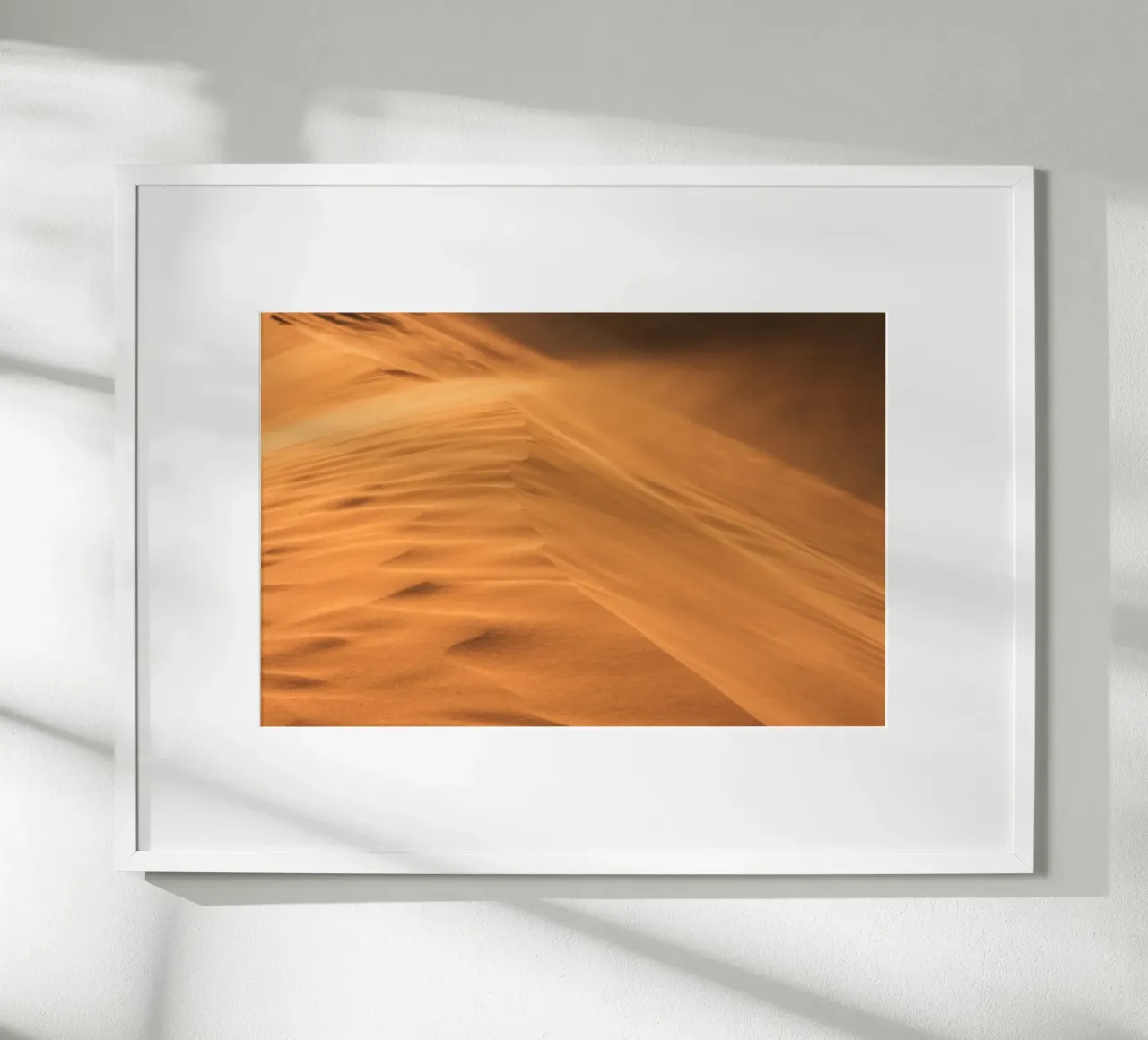 Sunset in the desert carta hahnemühle da photolovers