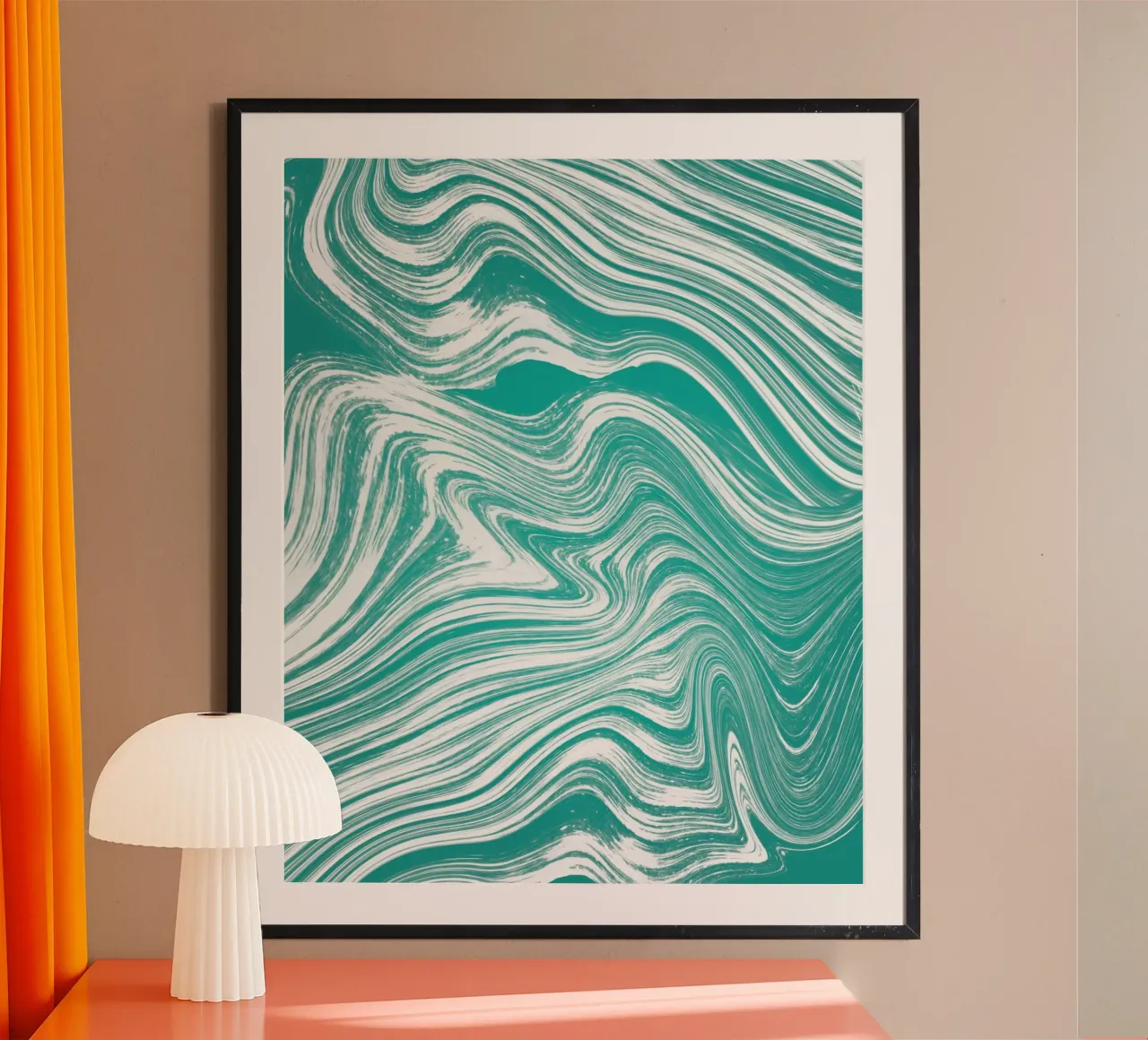 Turbulent River hahnemühle by Sannel Larson