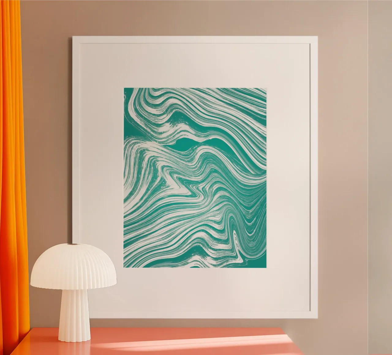 Turbulent River hahnemühle by Sannel Larson