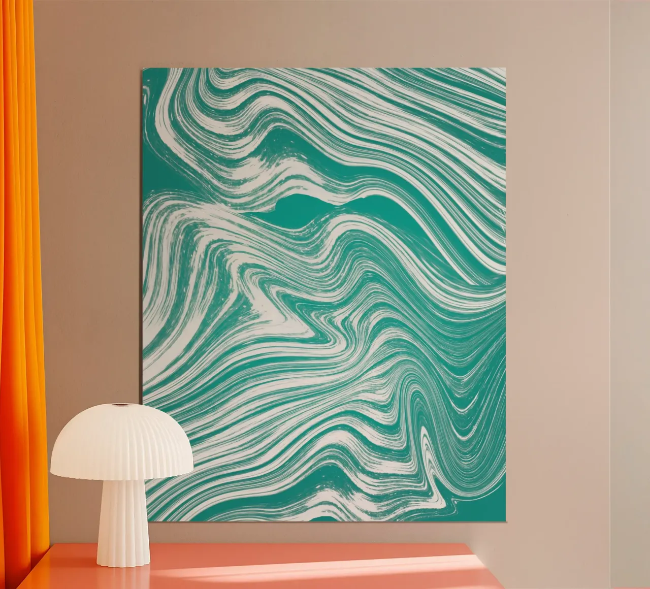 Turbulent River hahnemühle by Sannel Larson