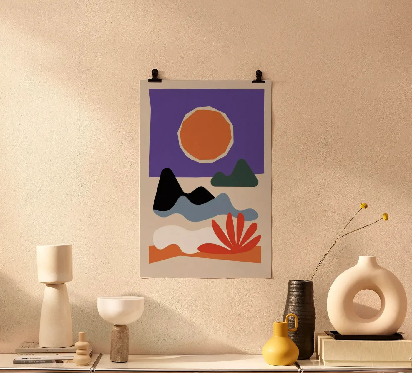 Desert Poster von Pure