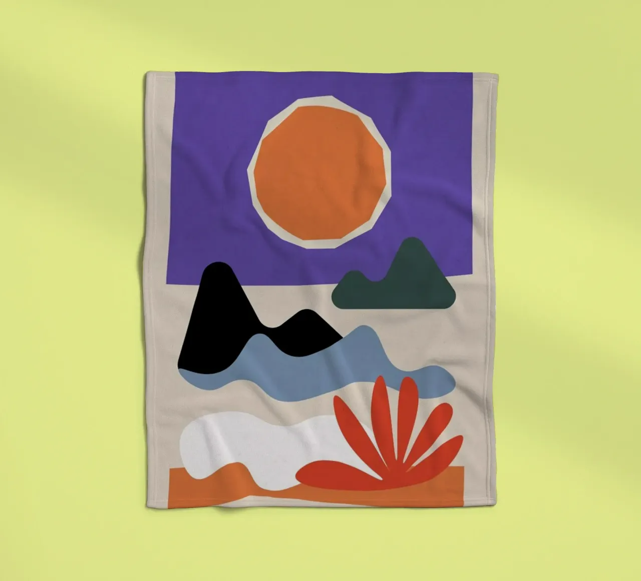 Desert fleecedeken van Pure