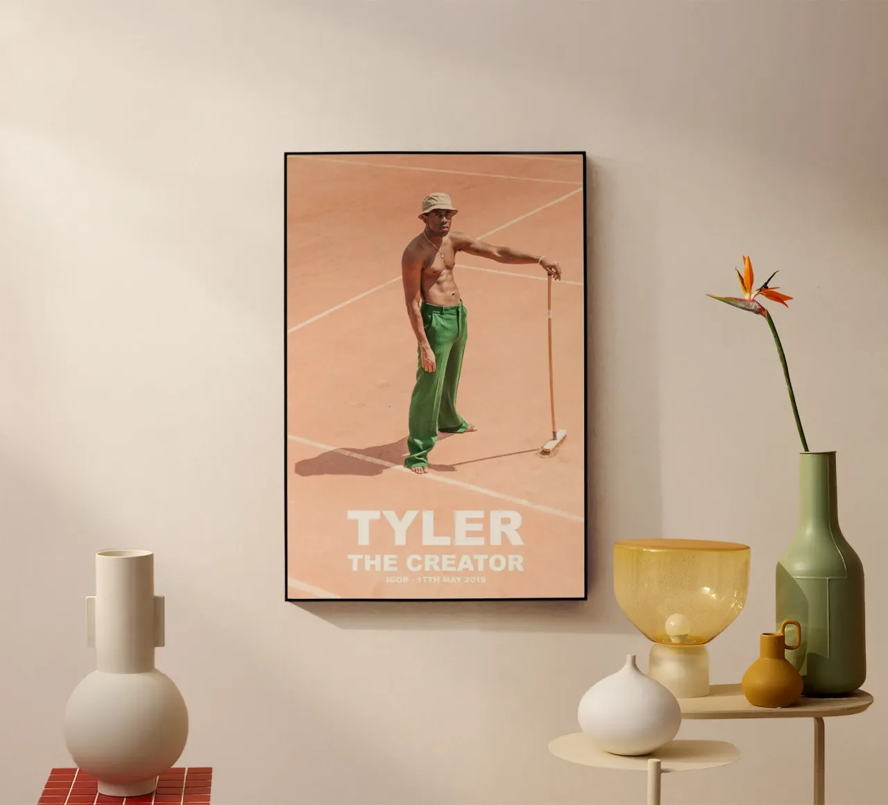 Igor Cover Tyler The Creater acrylic glass by edanfargol