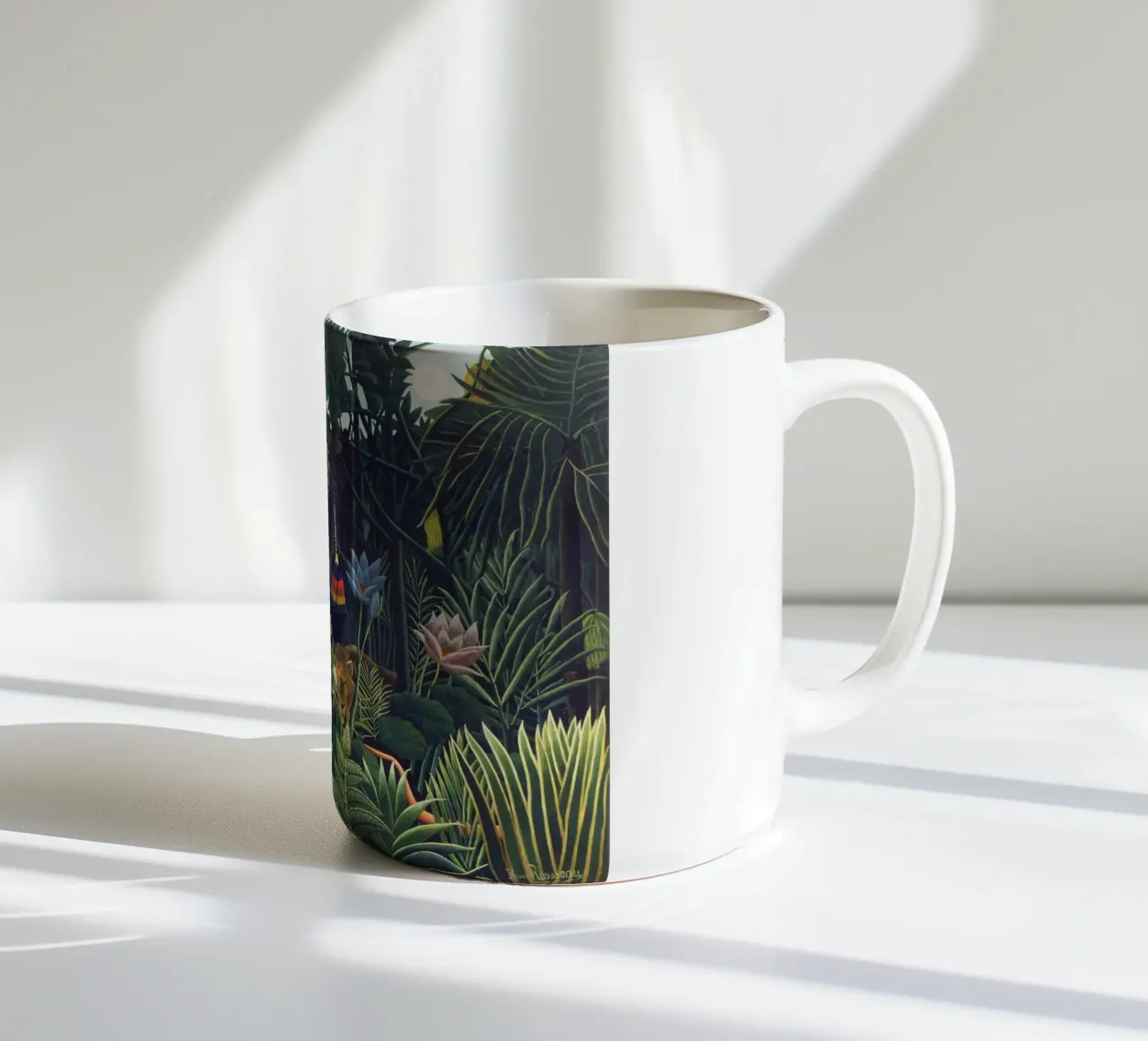 Il sogno di Henri Rousseau (1910) tazza in ceramica da Classic Art Prints