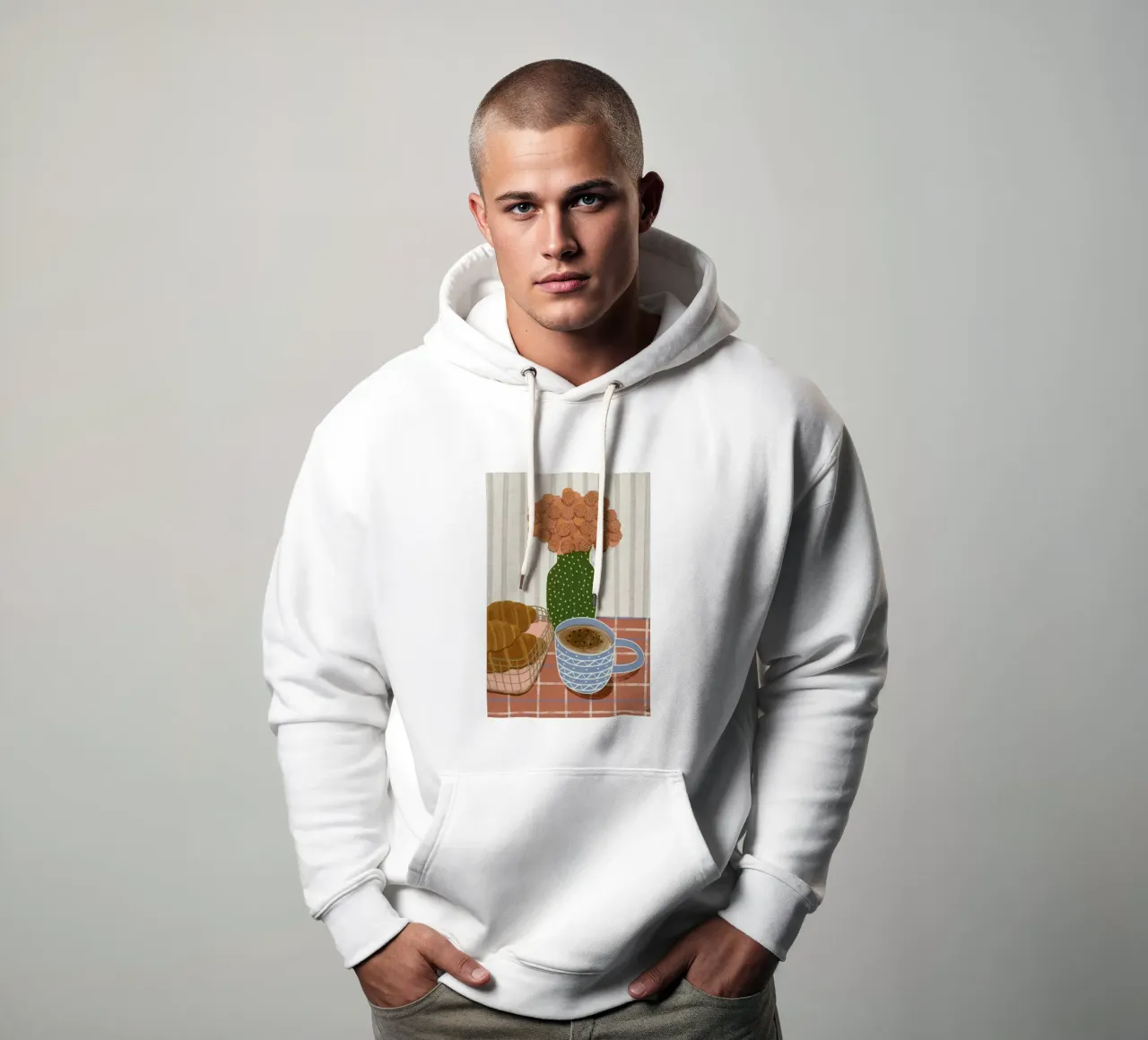 Monday Is Better With Croissants hoodie by Be Mart