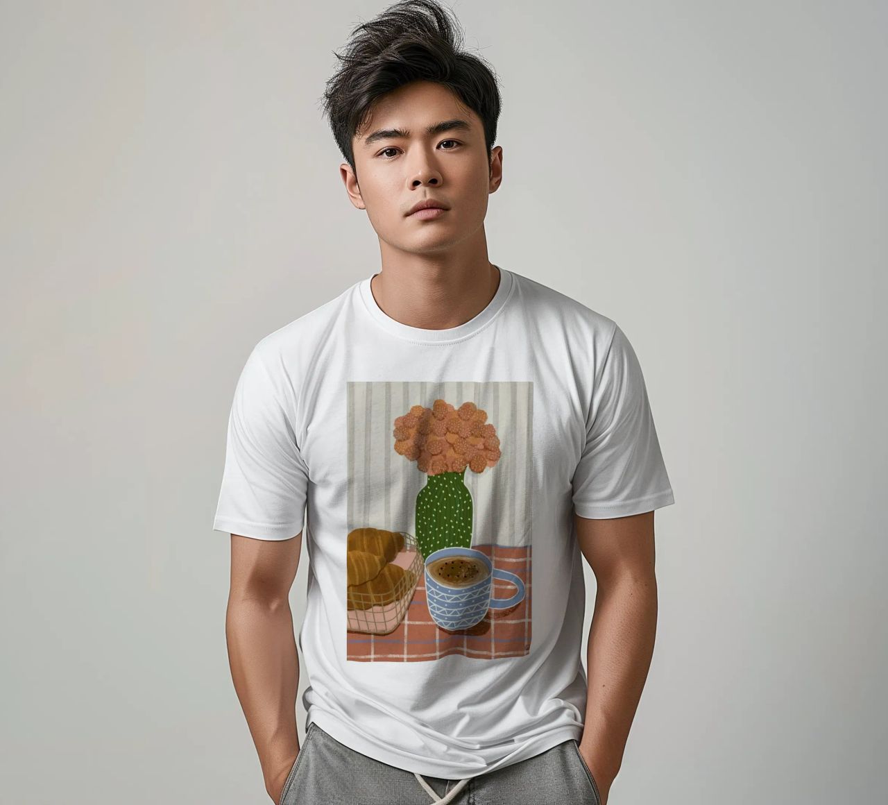 Monday Is Better With Croissants t-shirt da Be Mart