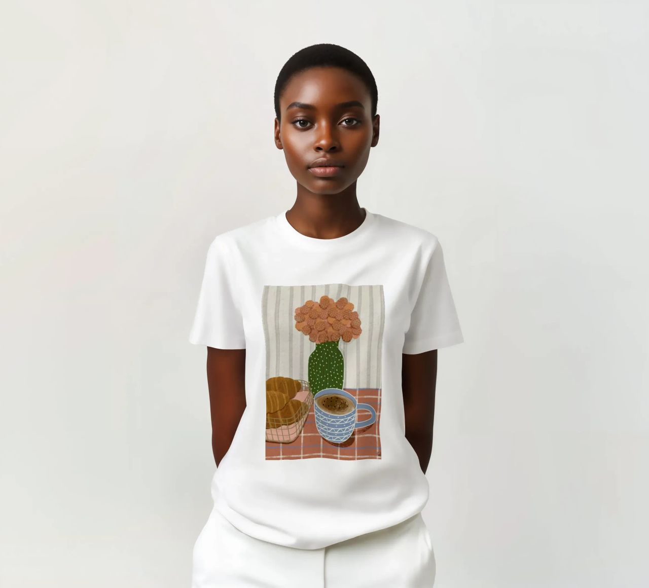 Monday Is Better With Croissants t-shirt da Be Mart