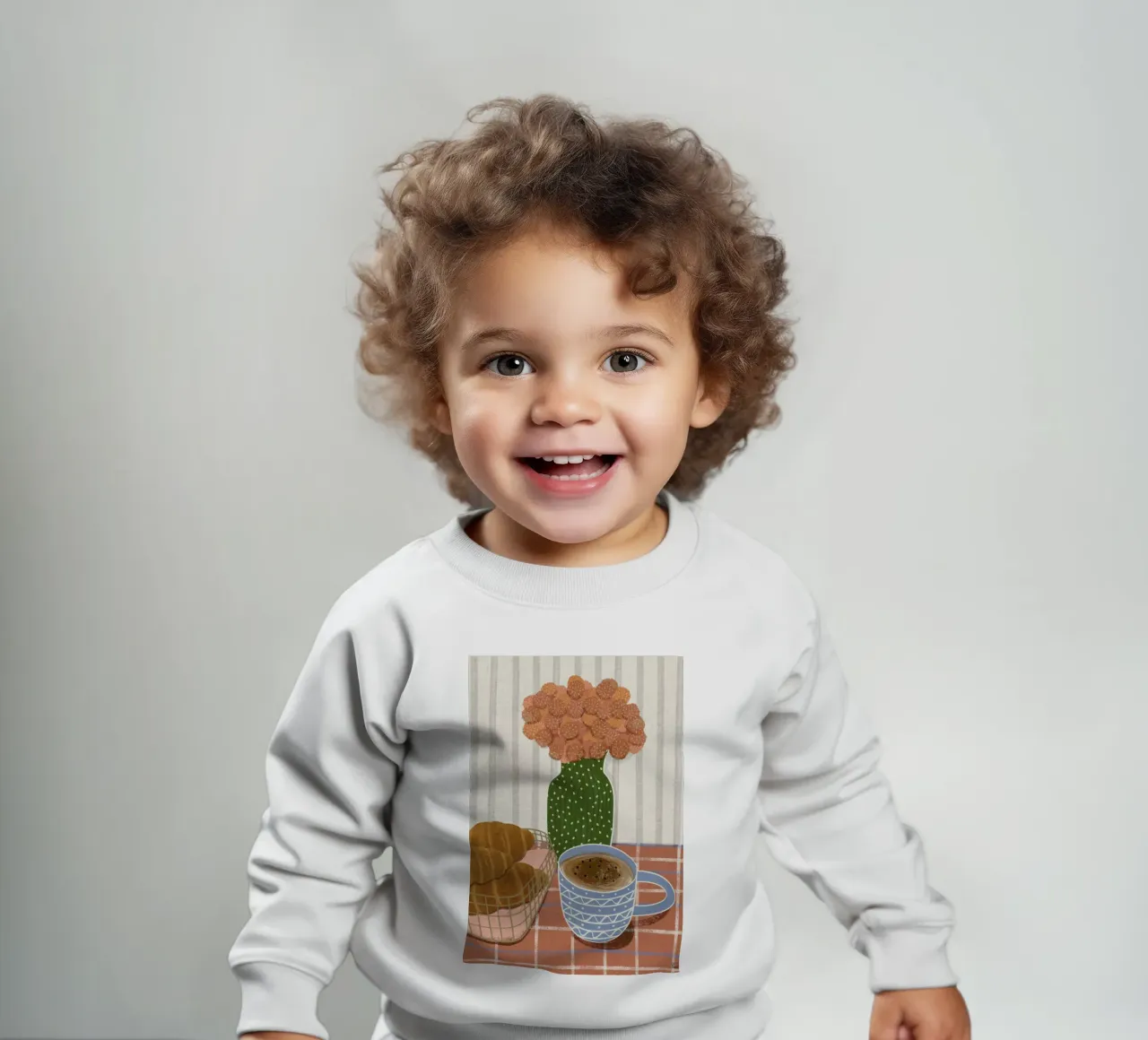 Monday Is Better With Croissants felpa neonato da Be Mart