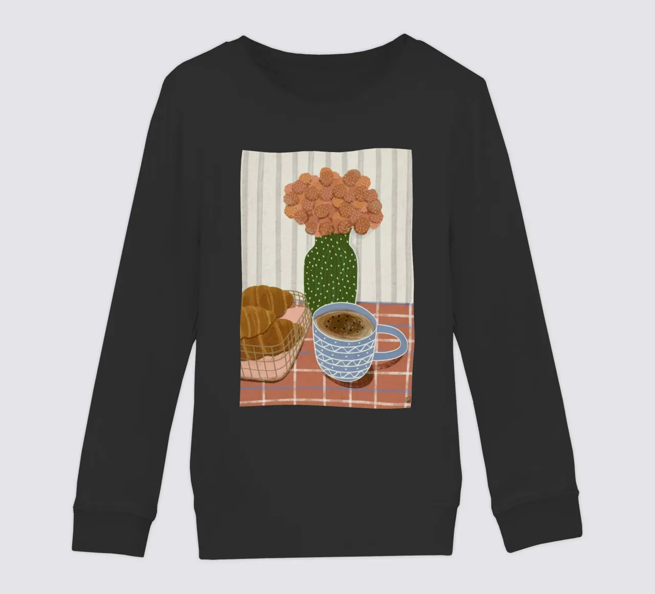 Monday Is Better With Croissants felpa bambino da Be Mart