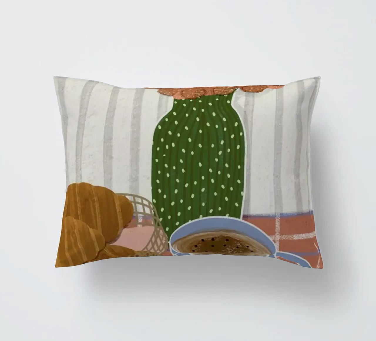 Monday Is Better With Croissants cuscino da Be Mart