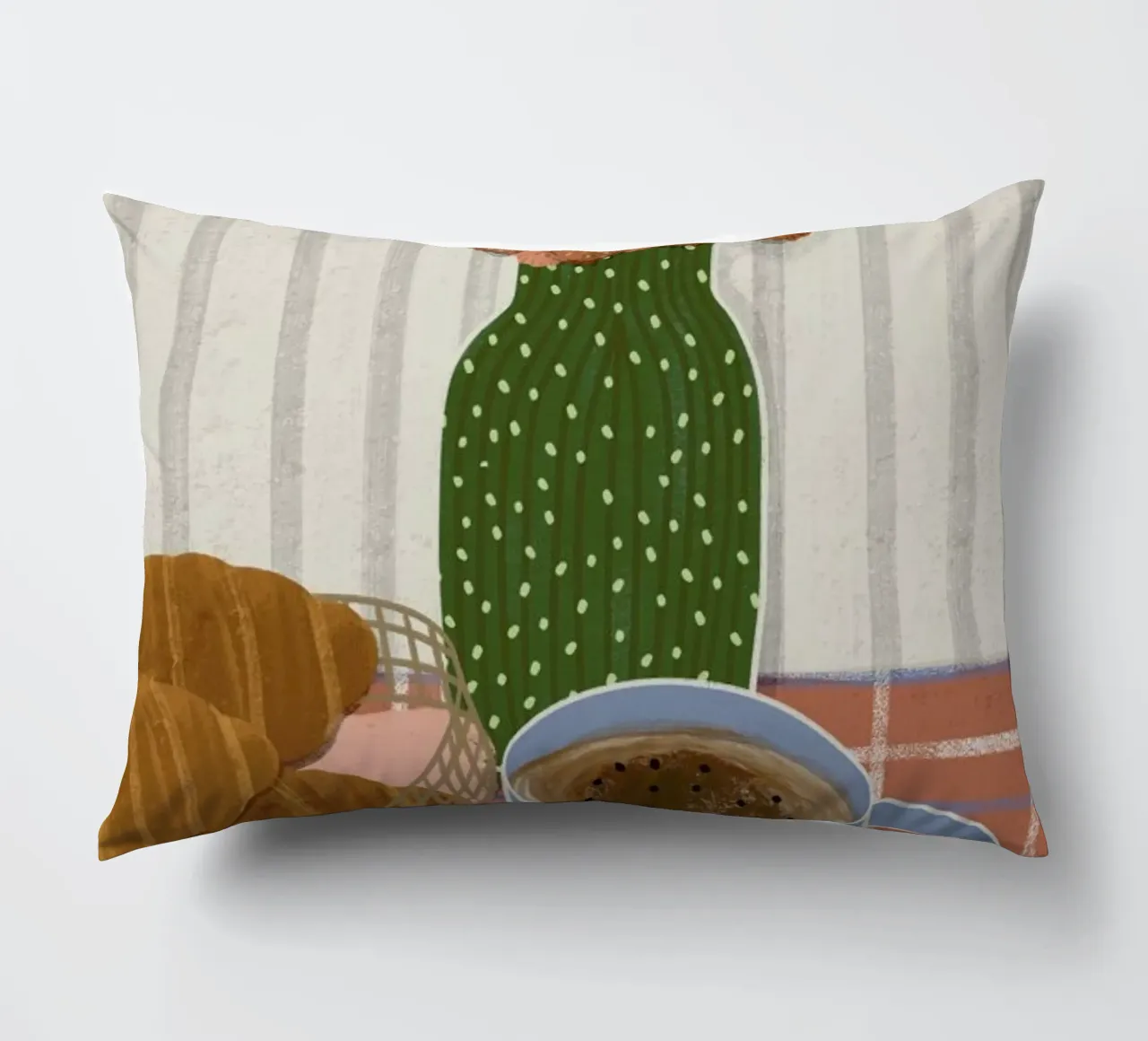 Monday Is Better With Croissants cuscino da Be Mart