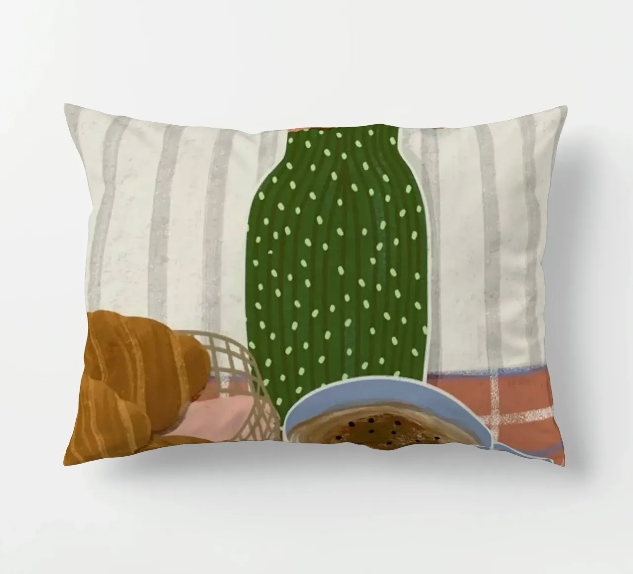 Monday Is Better With Croissants cuscino da Be Mart