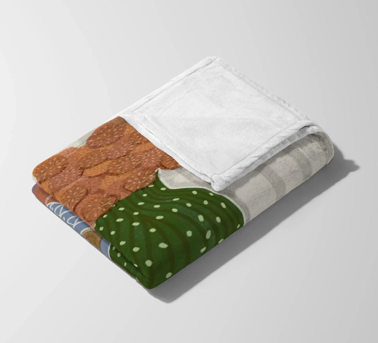 Monday Is Better With Croissants coperta in pile da Be Mart
