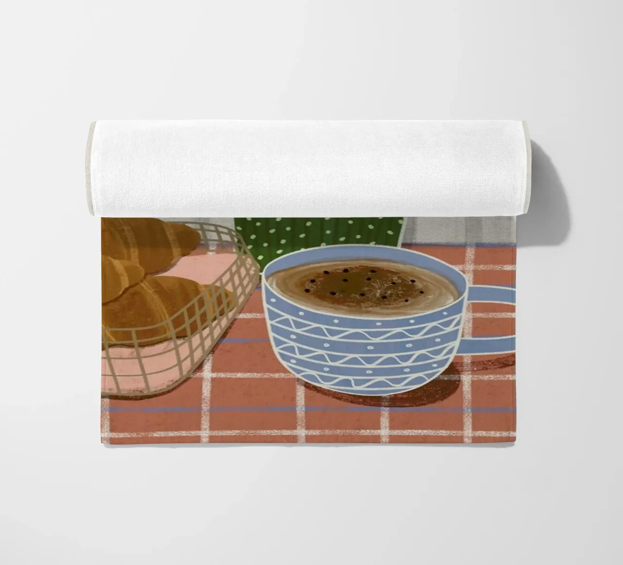 Monday Is Better With Croissants telo mare da Be Mart