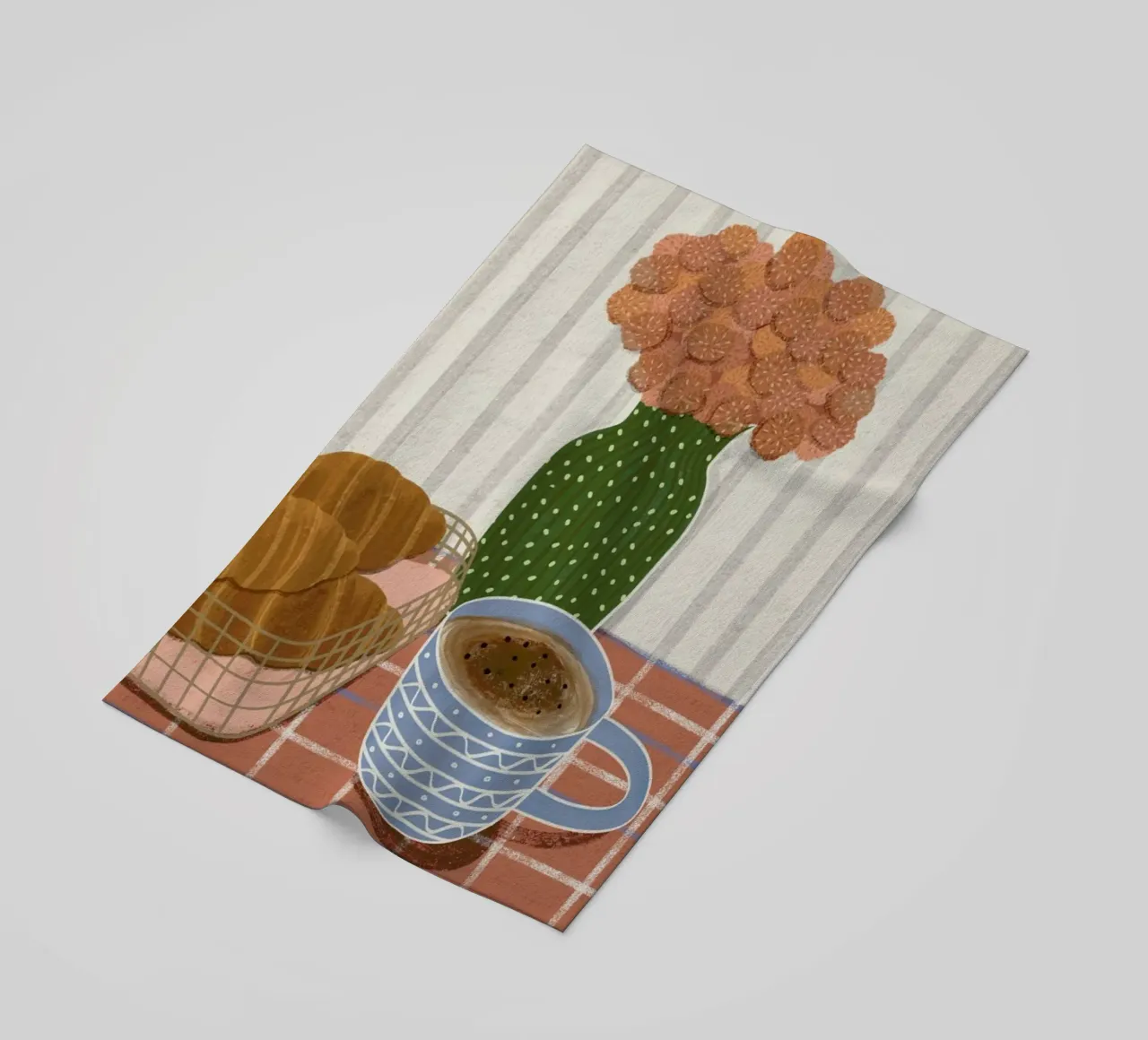 Monday Is Better With Croissants telo mare da Be Mart