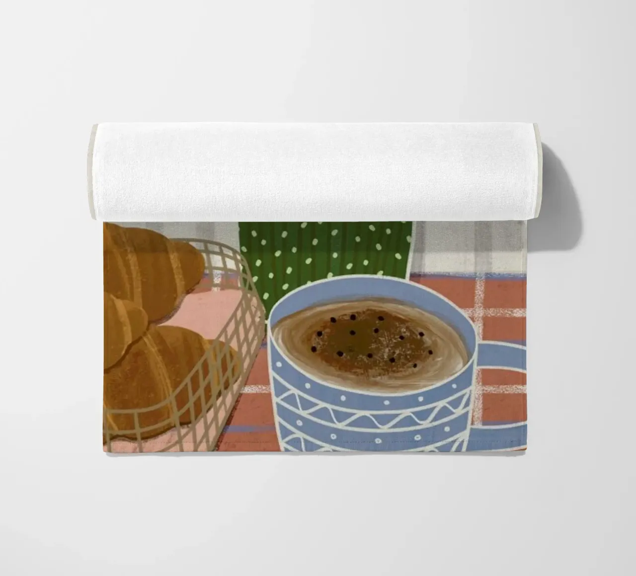 Monday Is Better With Croissants telo mare da Be Mart