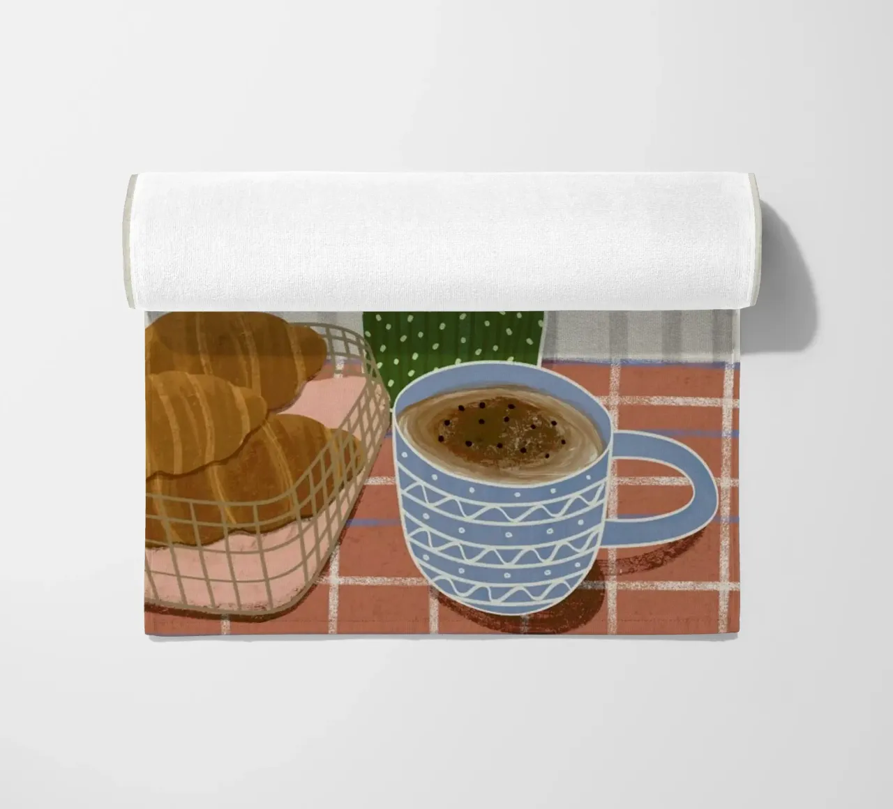 Monday Is Better With Croissants telo mare da Be Mart