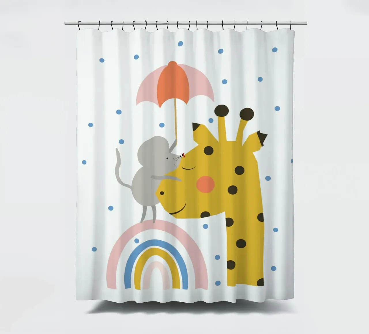 Ich lass dich nicht im Regen stehen (2) rideau de douche de maramirage