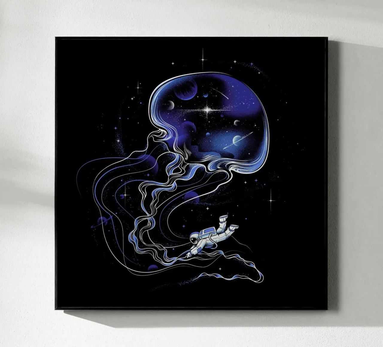Universe Is A Big Jellyfish plexiglass da Tobe Fonseca
