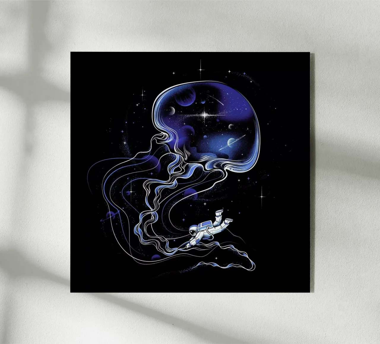 Universe Is A Big Jellyfish plexiglass da Tobe Fonseca