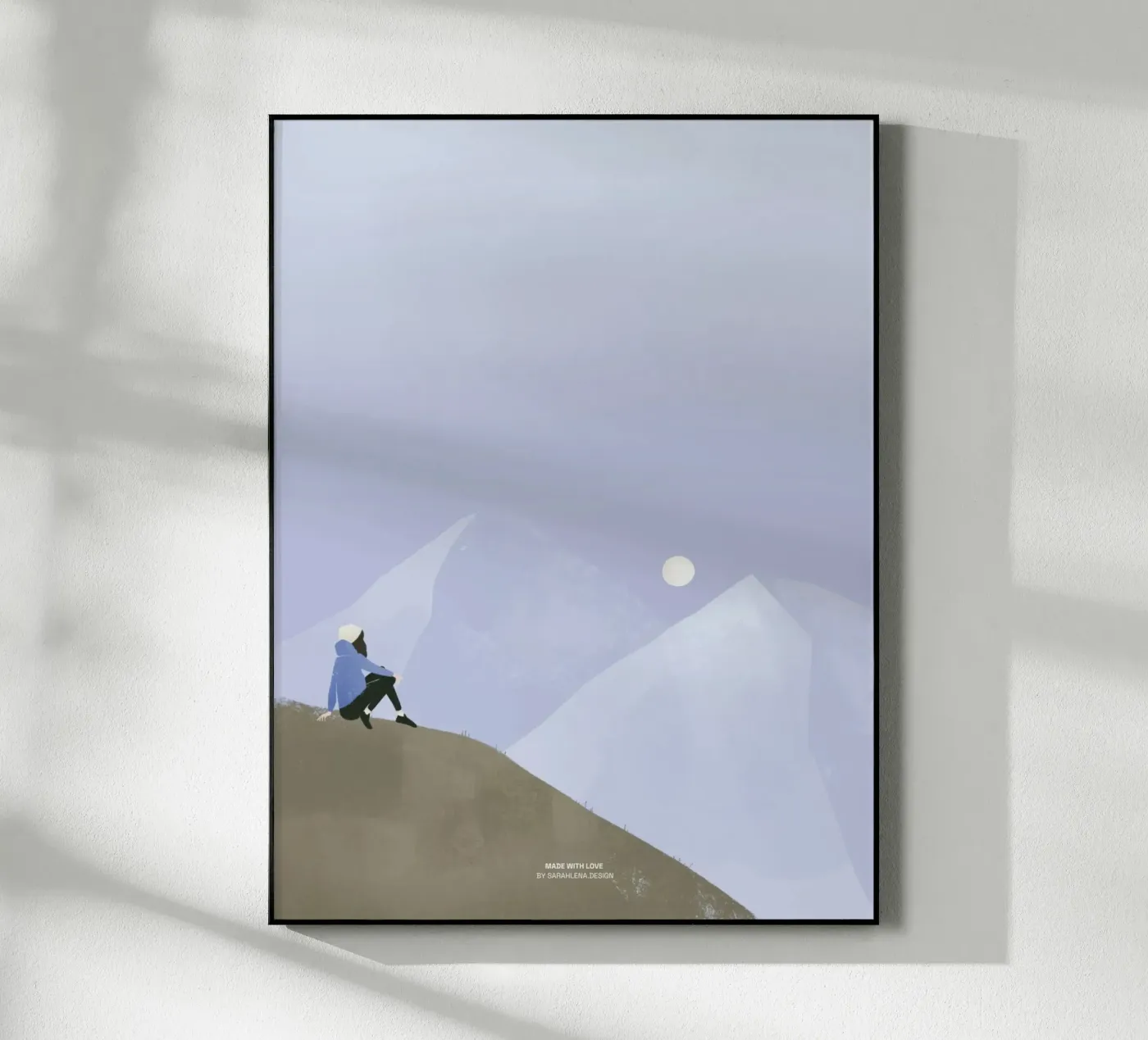MOUNTAIN GIRL plexiglass da sarahlenadesign