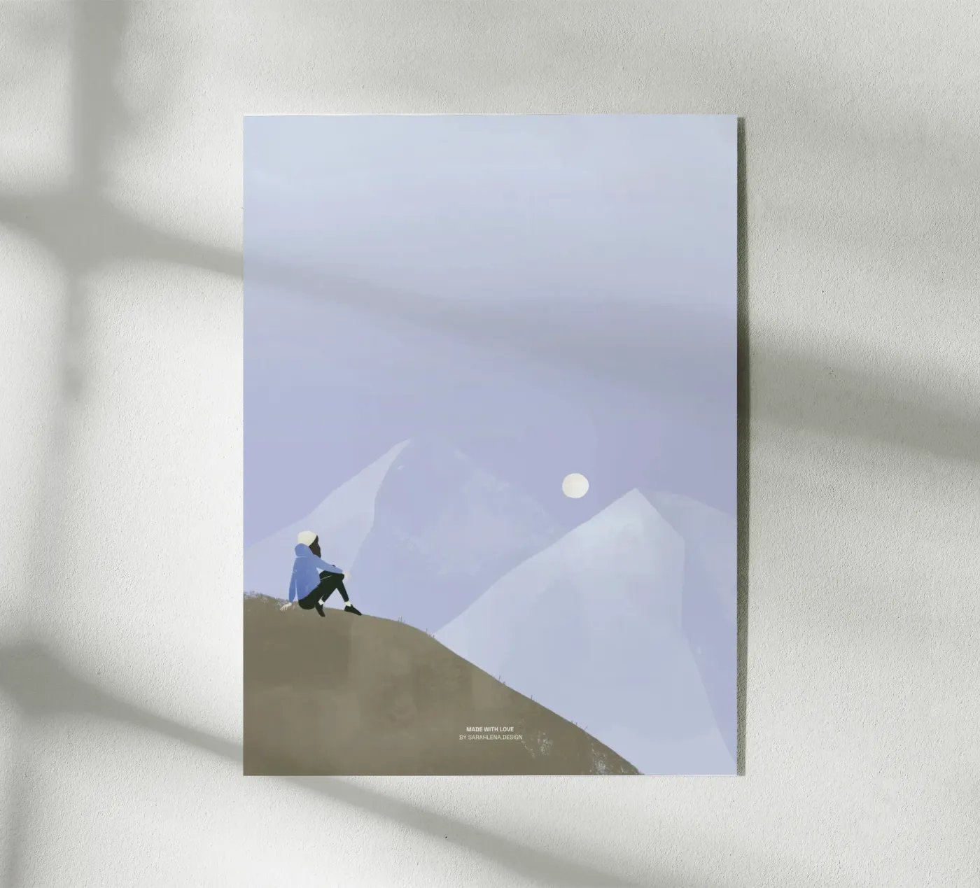 MOUNTAIN GIRL plexiglass da sarahlenadesign
