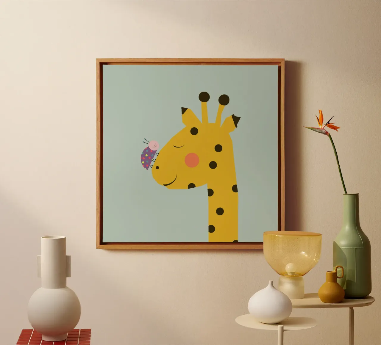 Freunde - Giraffe-Käfer toile de maramirage