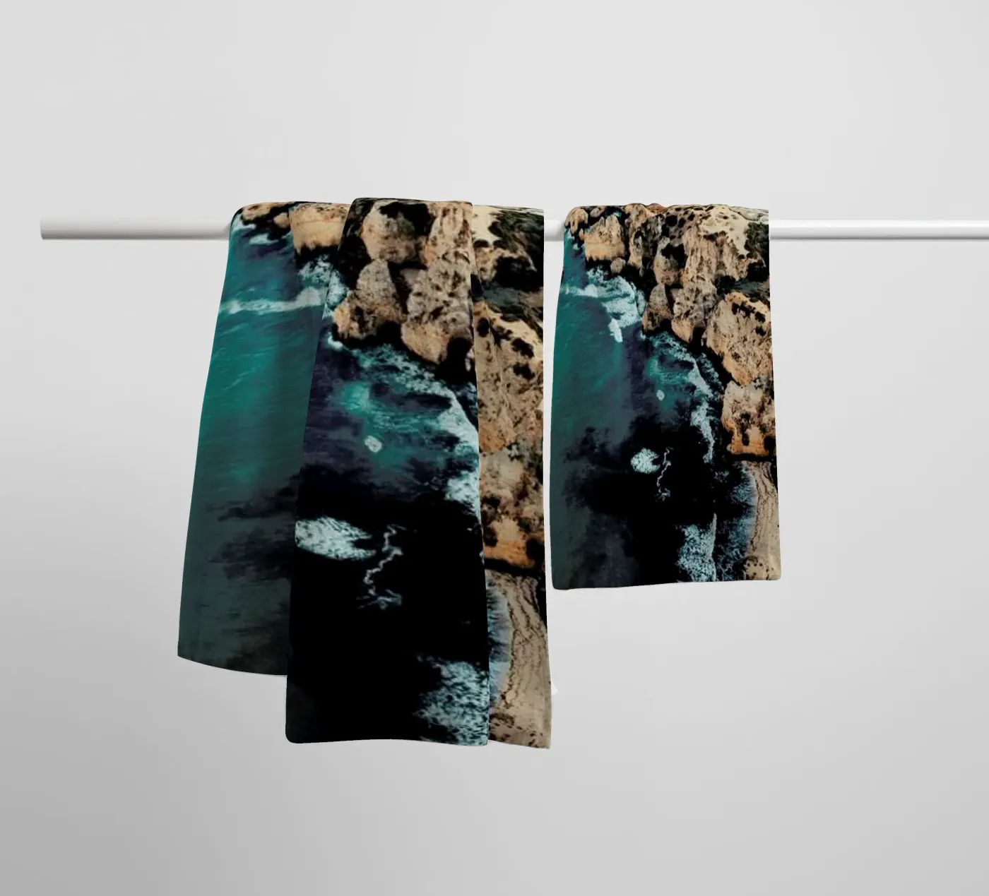 Infinity Coast badhanddoek van Sebastian Hilgetag