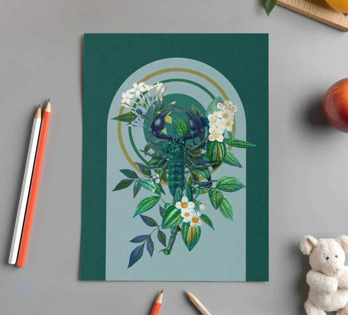 SCORPIO sticker sheet by burcukorkmazyurek