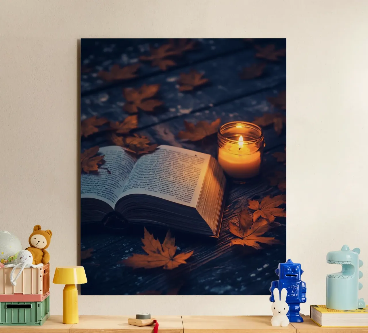 Vibrazioni d'autunno alluminio dibond da PhotoVibe Decor