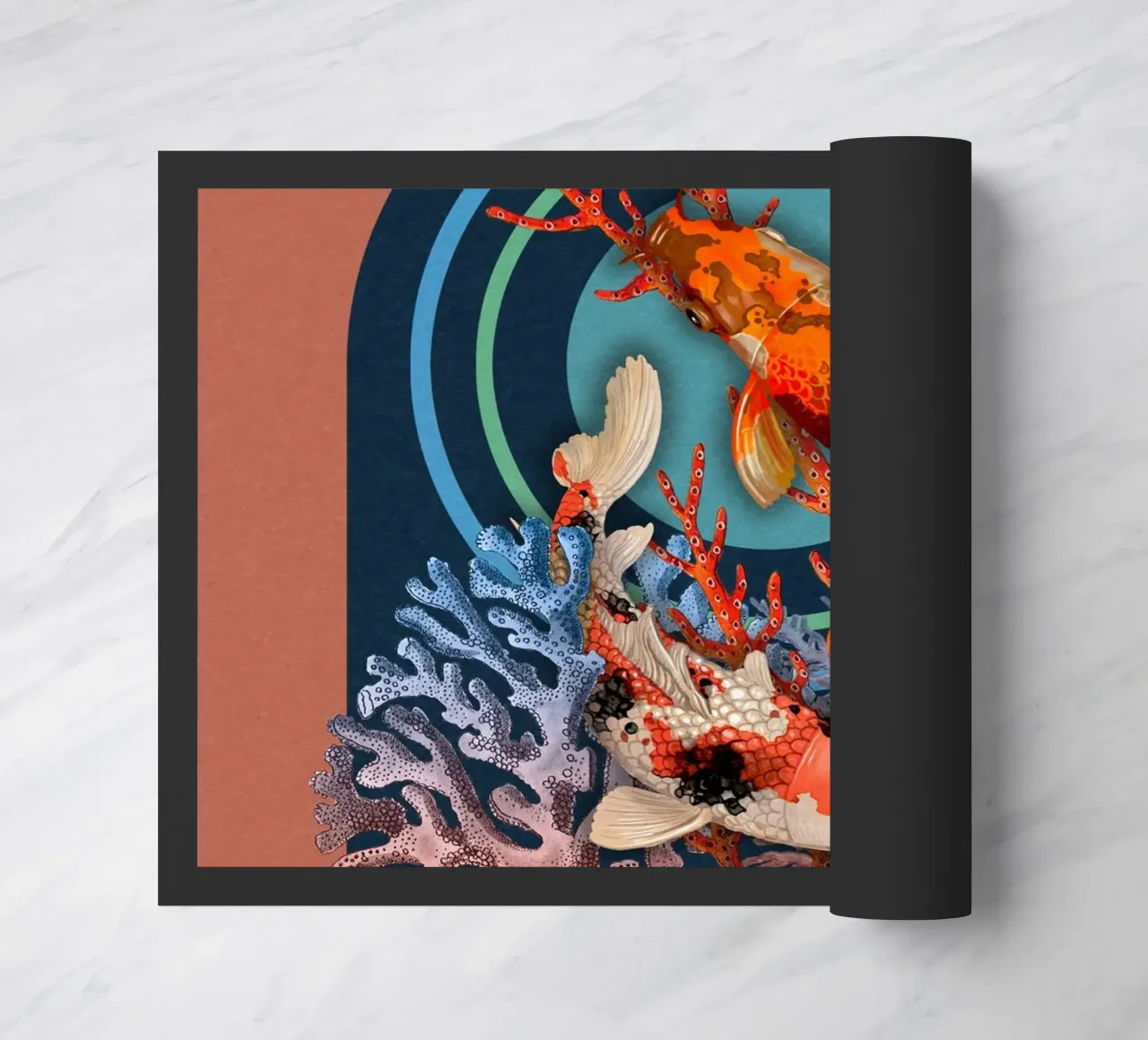 PISCIS doormat by burcukorkmazyurek