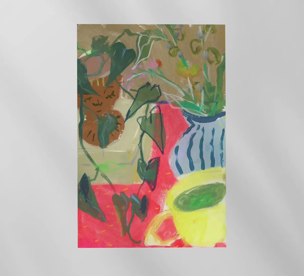 Mixed Media Still Life pellicola backlit da Sonia Brittain