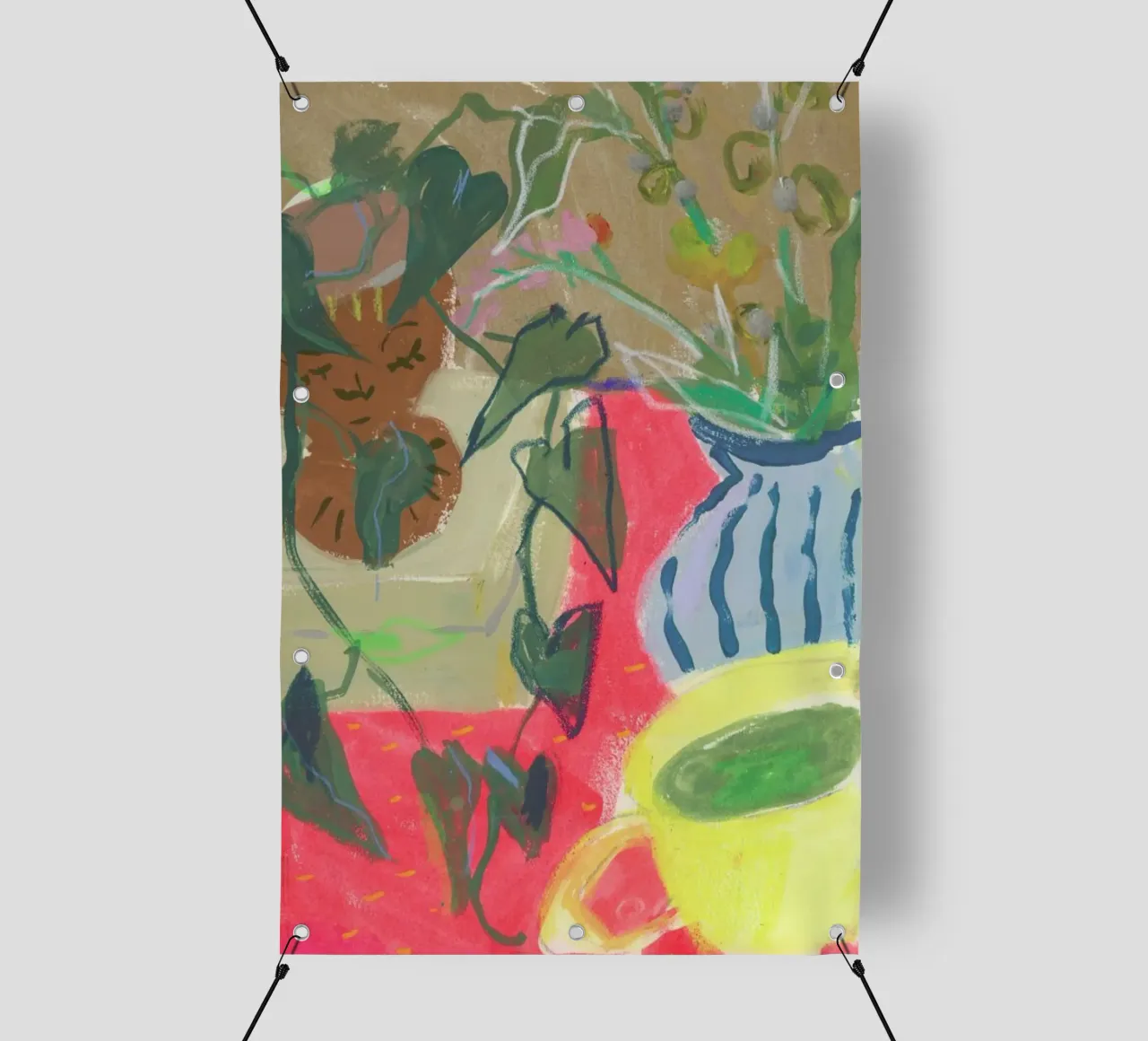 Mixed Media Still Life telo in pvc da Sonia Brittain