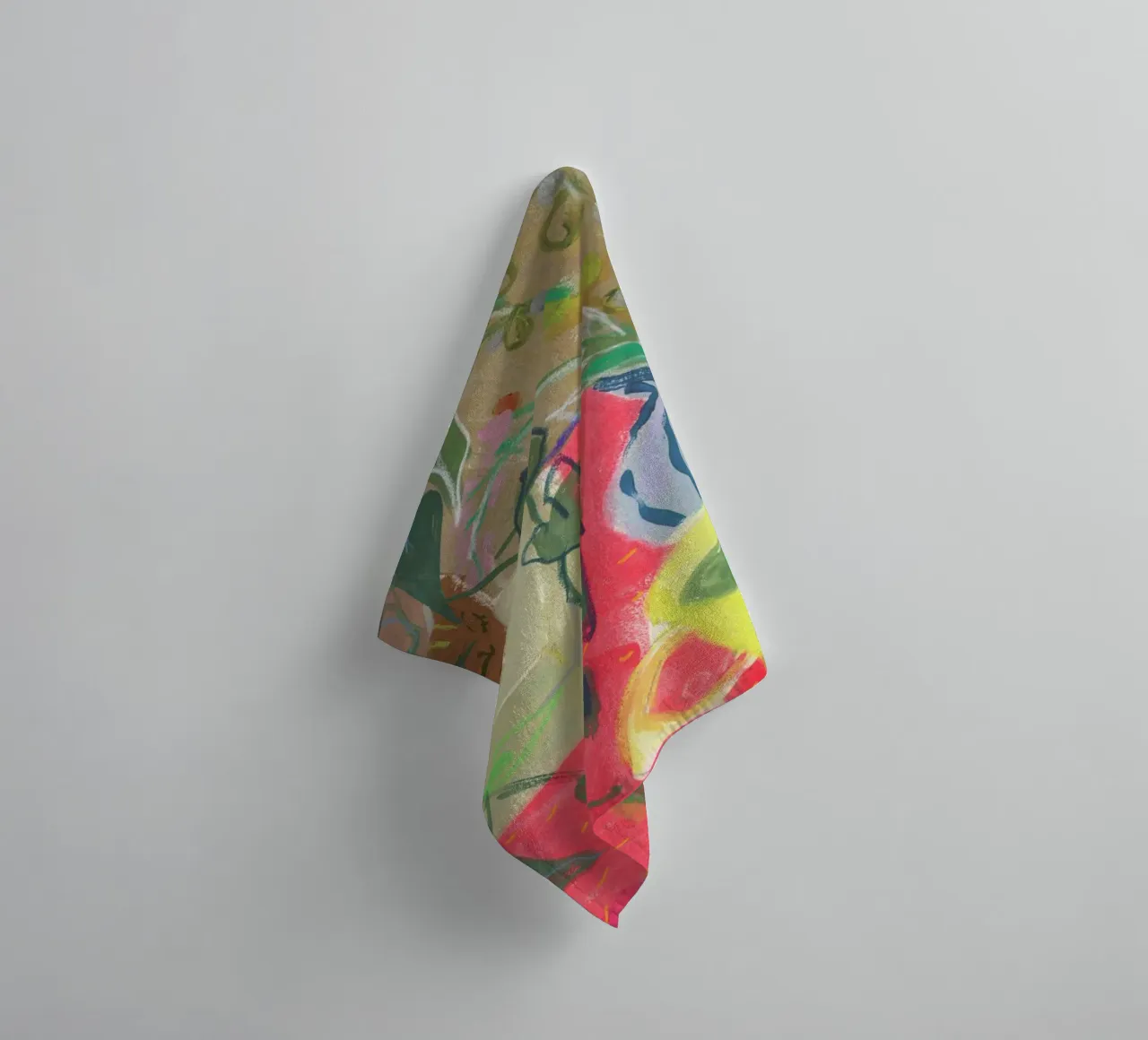 Mixed Media Still Life asciugamano da bagno da Sonia Brittain