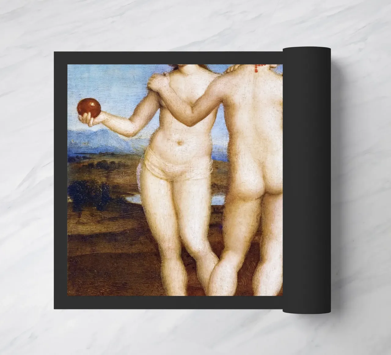 Le tre grazie di Raffaello (1504) zerbino da Venus Art