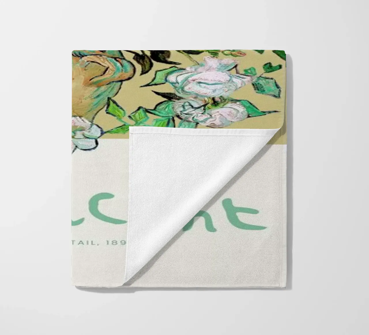 Signed, Vincent – Roses 2 telo mare da Vintage by JUNIQE