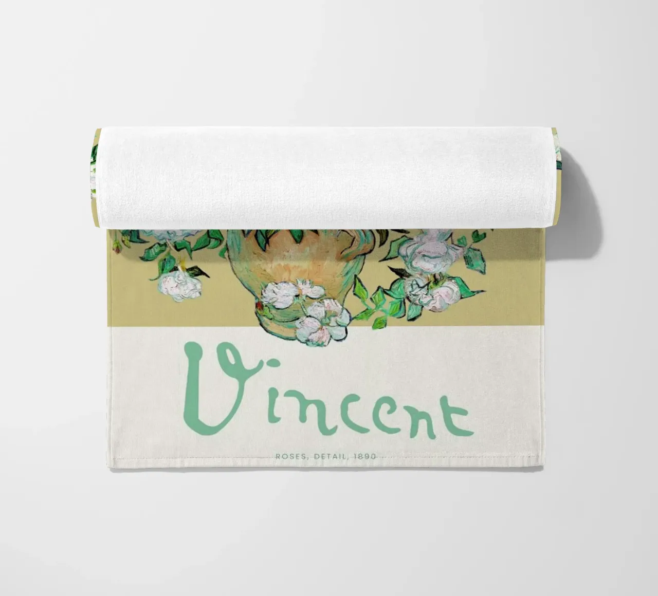 Signed, Vincent – Roses 2 telo mare da Vintage by JUNIQE