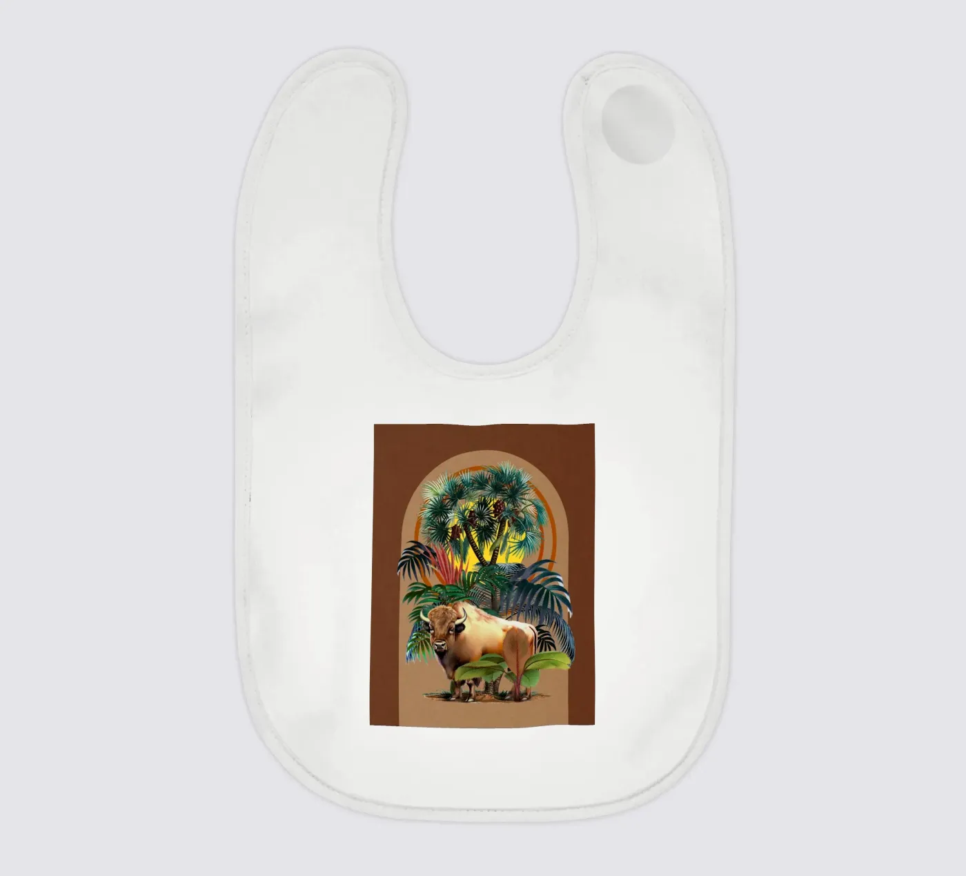 TAURUS baby bib by burcukorkmazyurek